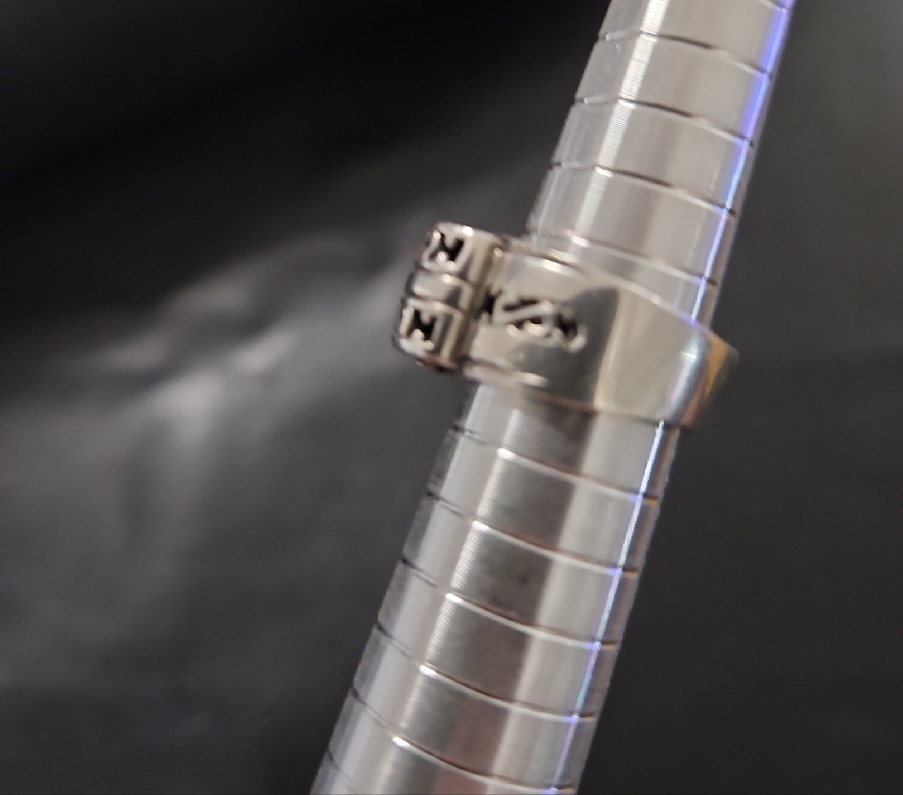 Solid 925 Ring S Pattern - image 8